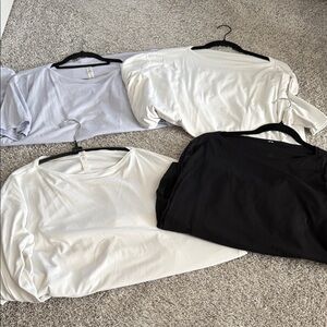 Lululemon back in action t-shirts size 8